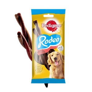 PEDIGREE® Rodeo™ 123g - maiuspala täiskasvanud koertele, veiselihaga