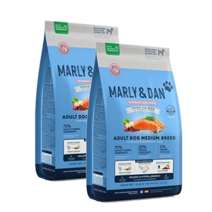 Marly & Dan Adult Dog Medium Breed Fresh Salmon Holistic & Hypoallergenic 12kg kuivtoit 12kg