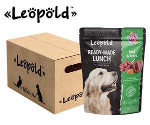 LEOPOLD Valmis lõunasöök veiseliha ja südamega 500g