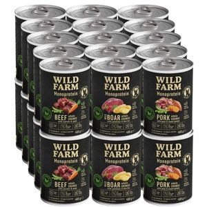 Wild Farm Monoprotein Wild Boar 400g hüpoallergeenne koeratoit