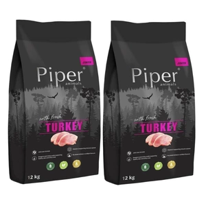 DOLINA NOTECI Piper Animals Junior koos kalkuniga 12kg