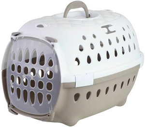 Stefanplast Transporter Travel Chic, valge/beež, 50 x 34,5 x 31,5 cm