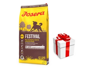 JOSERA Festival 12,5kg + üllatus koerale