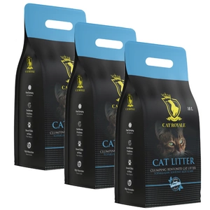 Cat Royale looduslik bentoniitpuru 30l (3x10l)