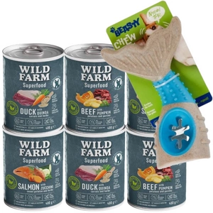 Wild Farm Superfood Beef 400g teraviljavaba koeratoit