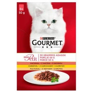 GOURMET mon Petit kassitoit - linnuliha MIX 6x50g