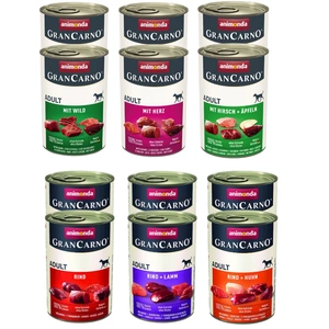 ANIMONDA GranCarno täiskasvanud koera maitse: veiseliha + lambaliha 400g