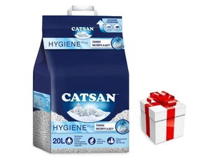 CATSAN Hygiene Plus 20l - looduslik kasside allapanu
