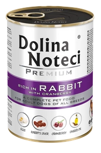 Dolina Noteci Premium küülik jõhvikaga 400g