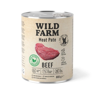 WILD FARM Pate Beef 800g gluteenivaba koeratoit