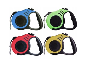 Automaatne, tugev 3-meetrine rihm koerale, kassile