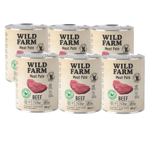WILD FARM Pate Beef 800g gluteenivaba koeratoit