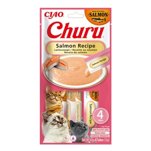 INABA CAT CHURU lõhe retsept 4x14g