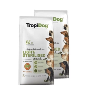 TROPIDOG Premium light/steriliseeritud 12kg
