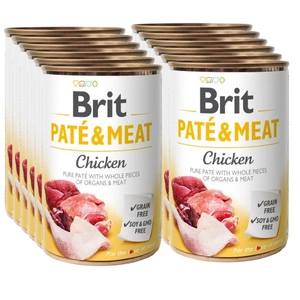 BRIT PATE & MEAT CHICKEN 400g
