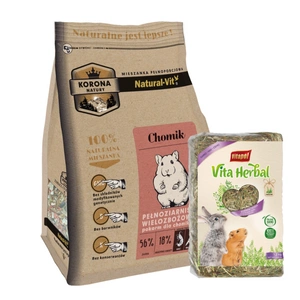 KORONA NATURY Natural-Vit hamstritoit 1,6kg