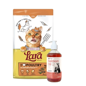 VERSELE-LAGA Lara Adult Turkey & Chicken 7kg - Täiskasvanud kassitoit kalkuni ja kanaga