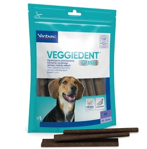 Virbac Veggiedent Fresh Bite M (10-30kg) 15tk