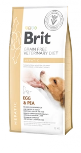Brit gf veterinaardieet koerale Hepatic 2kg