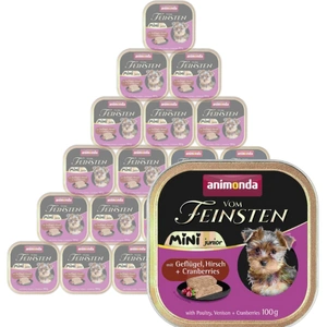 ANIMONDA Vom Feinsten mini junior linnuliha/hirv 100 g