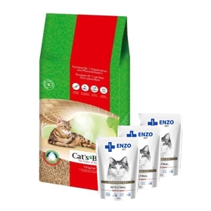 JRS Cats Best Eko Plus - puupüünis 30l / 13kg