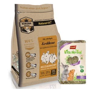 KORONA NATURY Natural-Vit toit küülikule juunior 750g