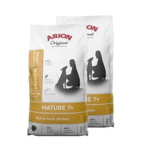 ARION Original Mature 7+ Senior Medium & Large Chicken koerte kuivtoit 12 kg
