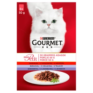 GOURMET mon Petit kassitoit - liha MIX 6x50g