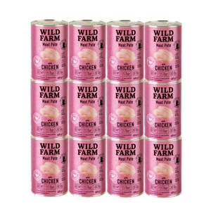 WILD FARM Pasteet kanaga 400g - gluteenivaba kassitoit
