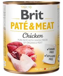 BRIT PATE &amp; MEAT CHICKEN 800g