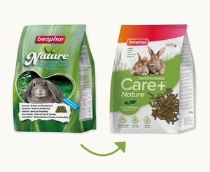 BEAPHAR-Care+ Rabbit 1,5kg - Super Premium sööt täiskasvanud küülikutele