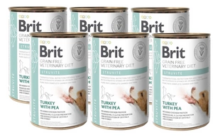 BRIT GF Struvite 6x400g - märgtoit koertele