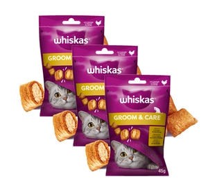 WHISKAS Healthy Shine 3x45g kasside maiuspala, kanaga