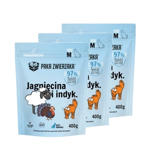 Paka Zwierzaka - Kuivtoit kassidele lambaliha ja kalkuniga ''M'' 400g