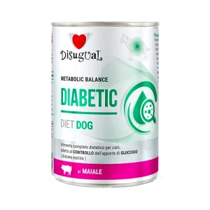 Disugual Veterinary märja koeratoit DIABETIC Pork (täiskasvanud) 400g