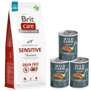 BRIT CARE teraviljavaba Sensitive Hirvkala 12kg