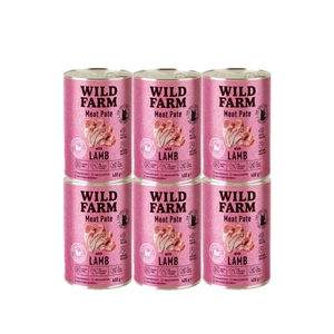 WILD FARM Pate lambalihaga 400g - gluteenivaba kassitoit