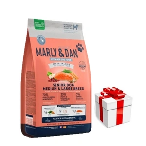 Marly & Dan Senior Dog Medium & Large Breed Fresh Salmon Holistic & Hypoallergenic 12kg kuivtoit 12kg