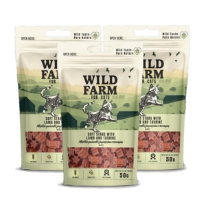 WILD FARM lambatähed tauriiniga 50g maiuspalad kassidele