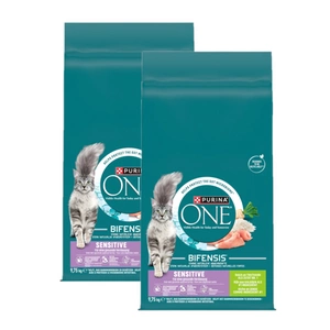 Purina One Sesitive Turkey & Rice täiskasvanud kassitoit 9.75kg