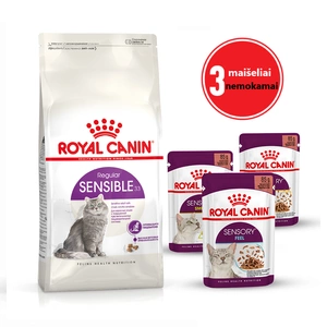 ROYAL CANIN Sensible 33 10kg kuivtoit täiskasvanud kassidele, kellel on tundlik seedetrakt
