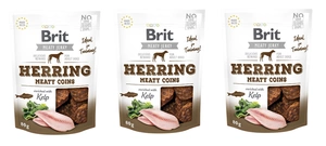 BRIT Jerky Snack Heeringas Lihapunktid 80g