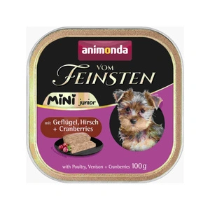 ANIMONDA Vom Feinsten mini junior linnuliha/hirv 100 g