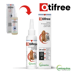 VETOQUINOL Otifree - kõrvapuhastusvahend 160ml