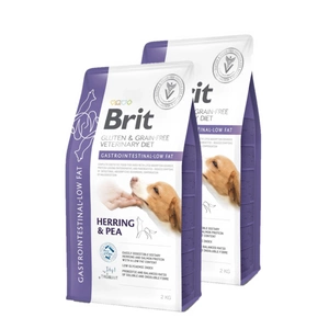 BRIT GF veterinaardieet koerale Gastrointestinal-Low Fat 2x2kg