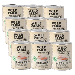 WILD FARM Pate Salmon&Fish 800g gluteenivaba koeratoit