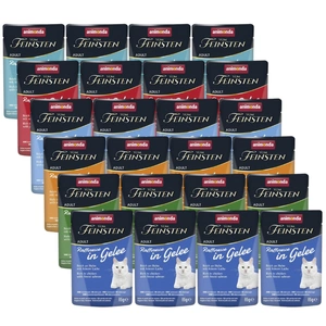 ANIMONDA Vom Feinsten Raffinesse kana ja mustad kalad želatiinis 85 g