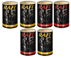 Rafi Classic Flavour Mix kastmes 6x1240g