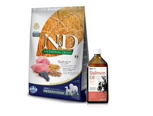 Farmina N&D LAMB BLUEBERRY MEDIUM MAXI 12kg