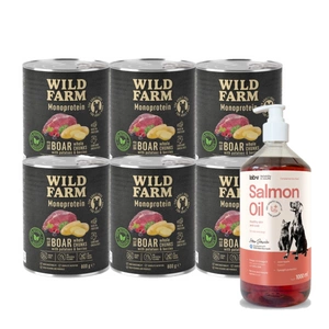 WILD FARM Monoprotein Wild Boar 800g hüpoallergeenne koeratoit